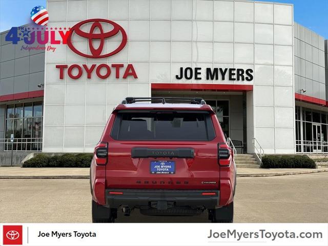 new 2025 Toyota 4Runner car, priced at $63,832