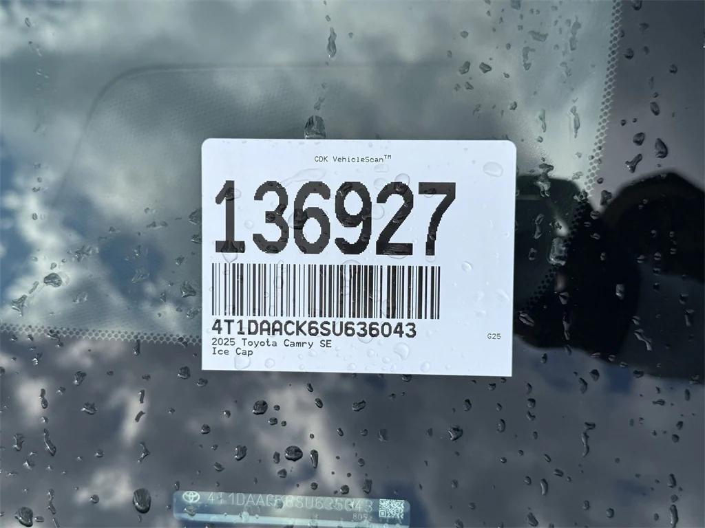 new 2025 Toyota Camry car, priced at $33,684
