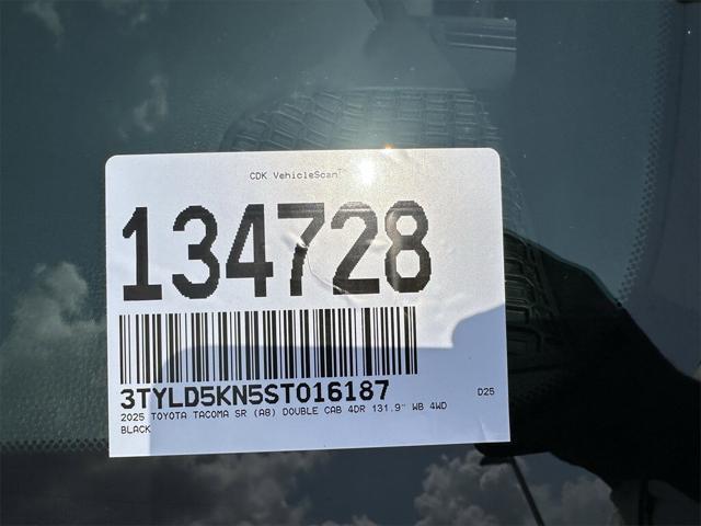 new 2025 Toyota Tacoma car, priced at $38,706