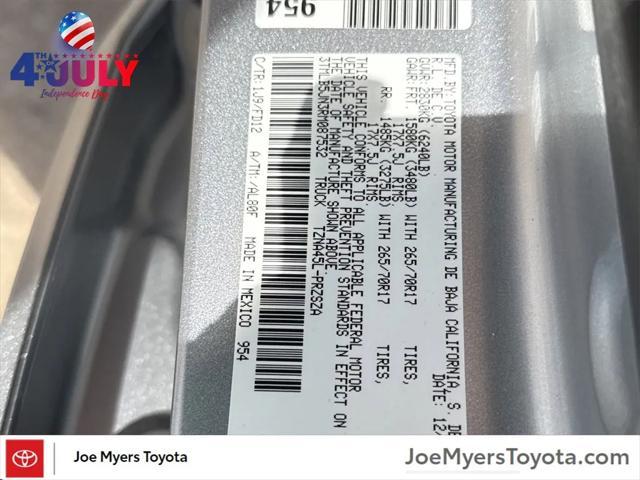 new 2024 Toyota Tacoma car, priced at $46,886