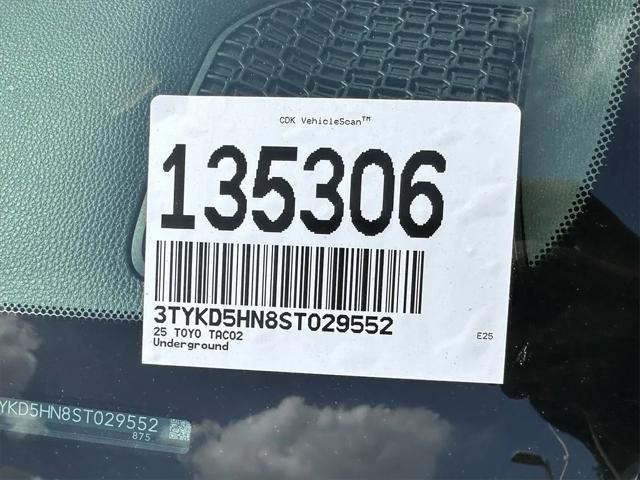 new 2025 Toyota Tacoma car, priced at $35,645