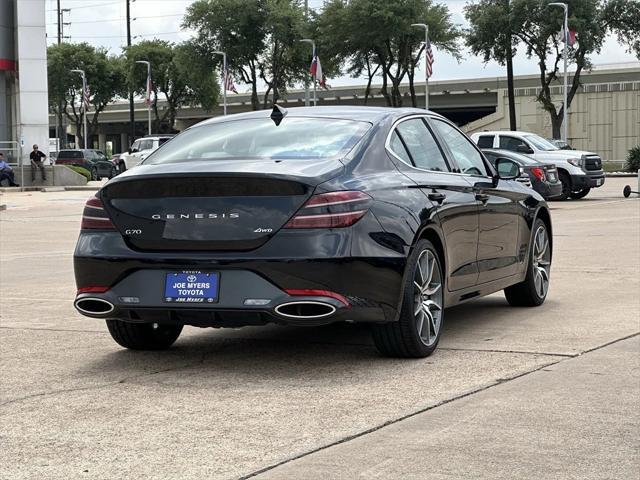 used 2024 Genesis G70 car, priced at $33,455