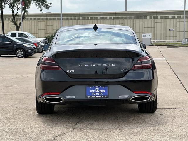 used 2024 Genesis G70 car, priced at $33,455