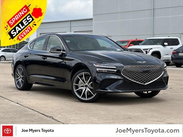 used 2024 Genesis G70 car, priced at $33,455