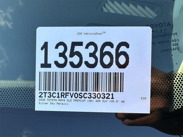 new 2025 Toyota RAV4 car, priced at $39,738