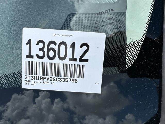 new 2025 Toyota RAV4 car, priced at $31,797
