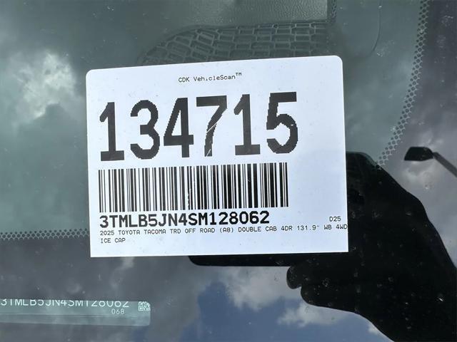 new 2025 Toyota Tacoma car, priced at $53,680