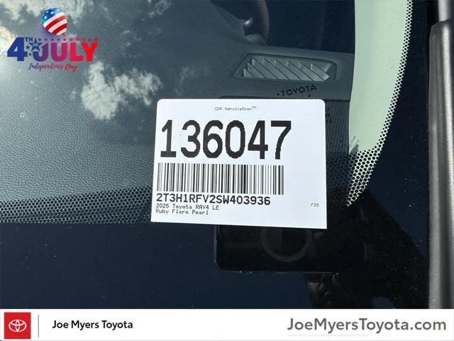 new 2025 Toyota RAV4 car, priced at $30,889