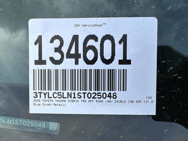 new 2025 Toyota Tacoma car, priced at $53,233