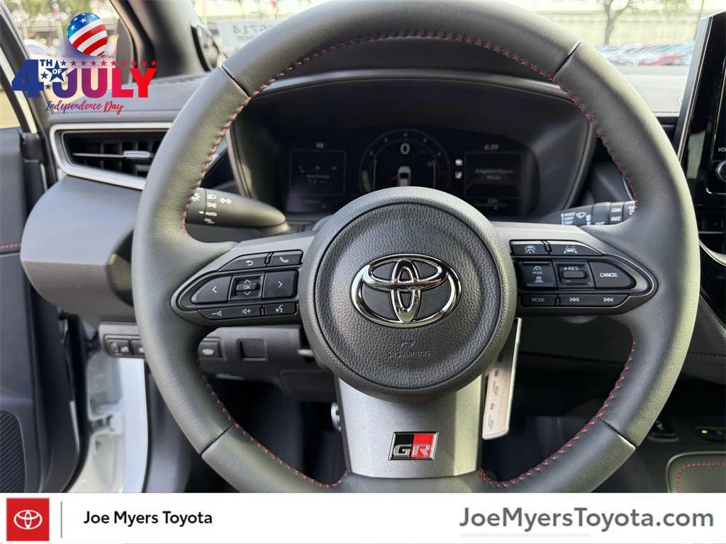 new 2025 Toyota GR Corolla car, priced at $47,183