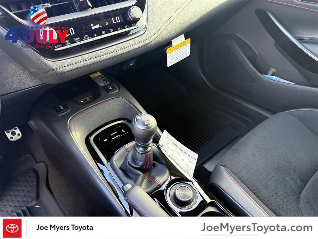 new 2025 Toyota GR Corolla car, priced at $47,183