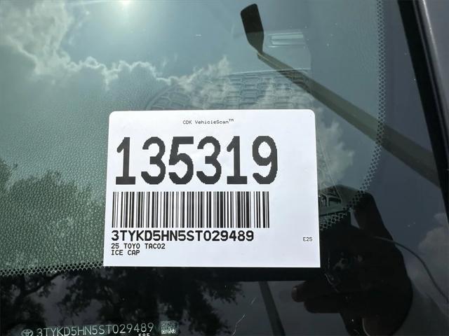 new 2025 Toyota Tacoma car, priced at $35,645