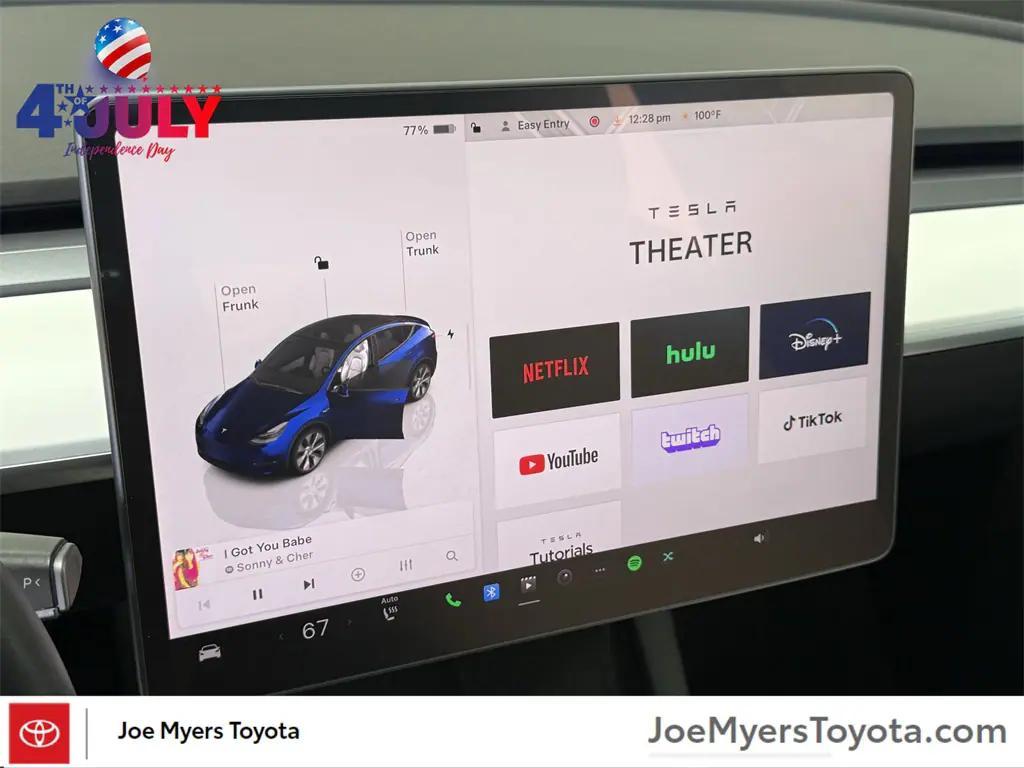 used 2022 Tesla Model Y car, priced at $27,891
