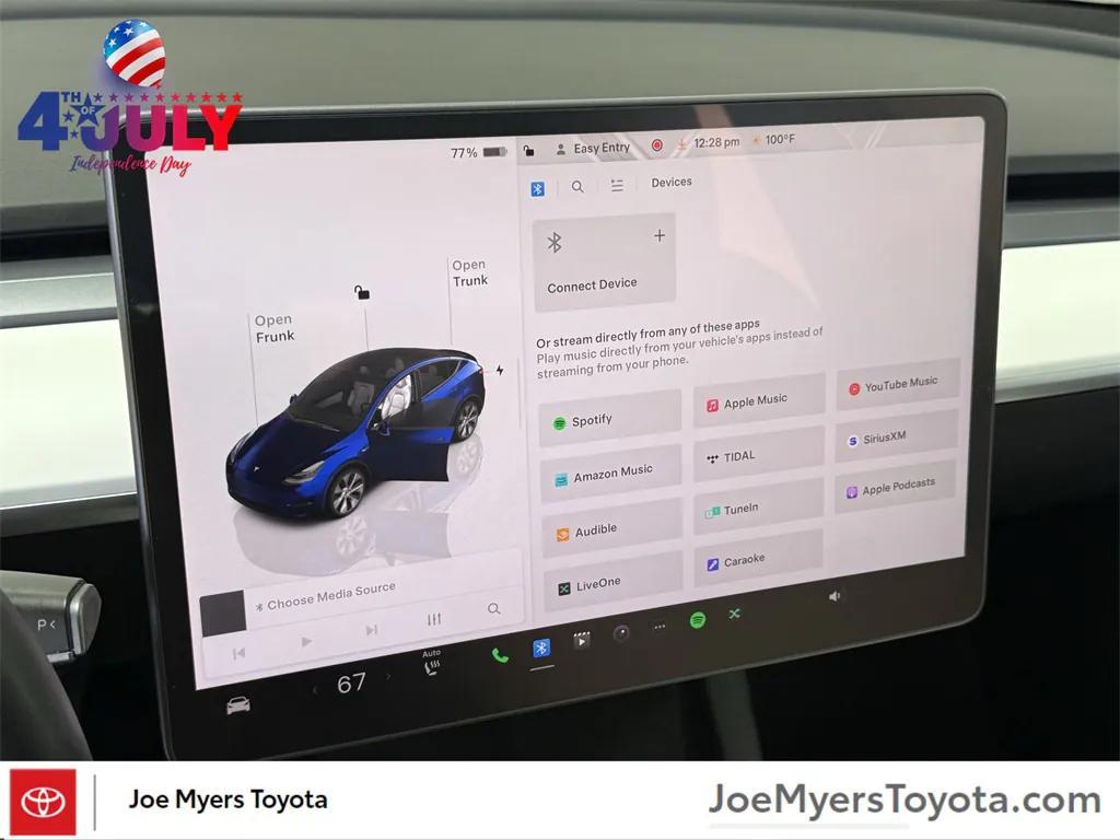 used 2022 Tesla Model Y car, priced at $27,891