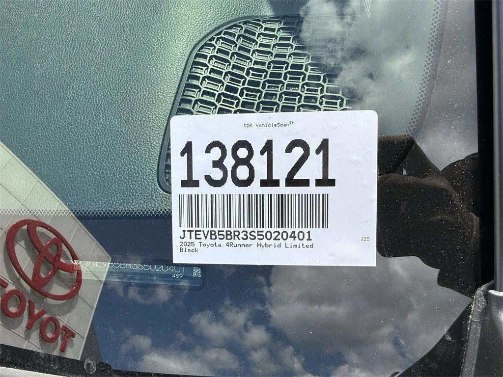 new 2025 Toyota 4Runner car, priced at $61,654