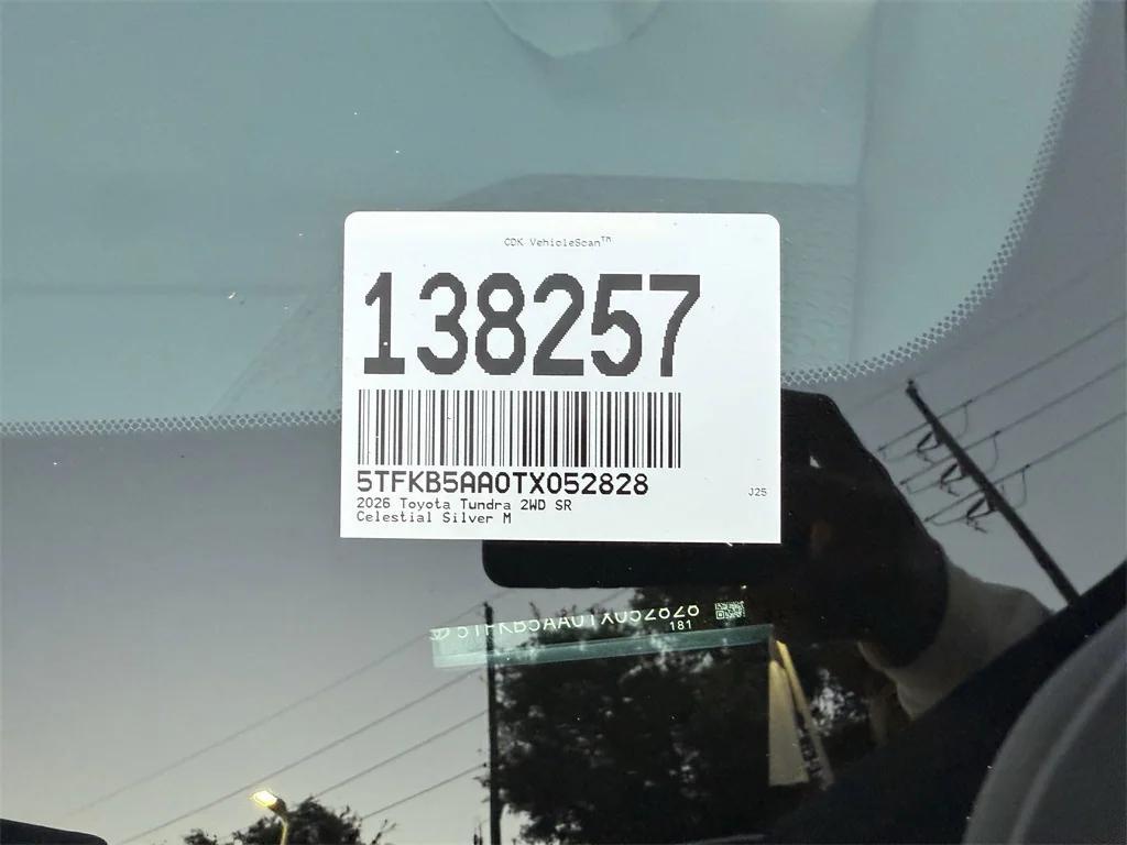 new 2026 Toyota Tundra car, priced at $43,304