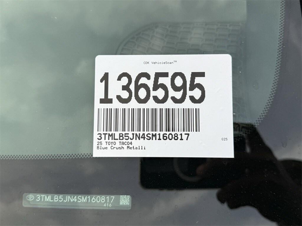 new 2025 Toyota Tacoma car, priced at $42,798