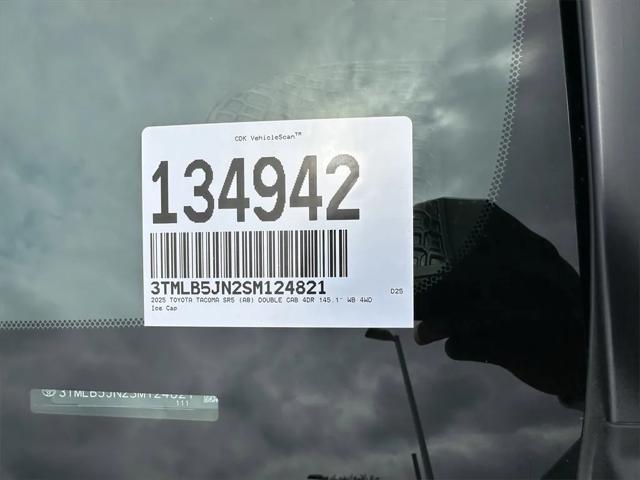 new 2025 Toyota Tacoma car, priced at $42,943