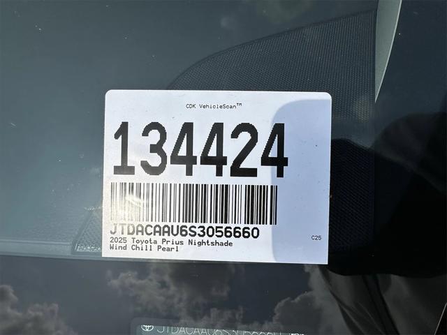 new 2025 Toyota Prius car, priced at $36,072