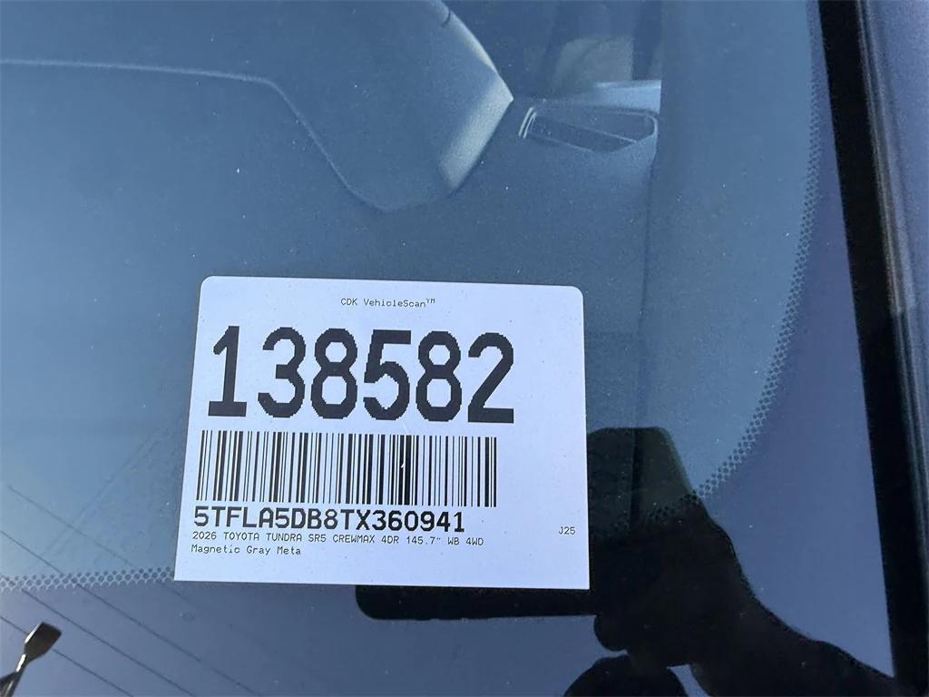 new 2026 Toyota Tundra car, priced at $56,958