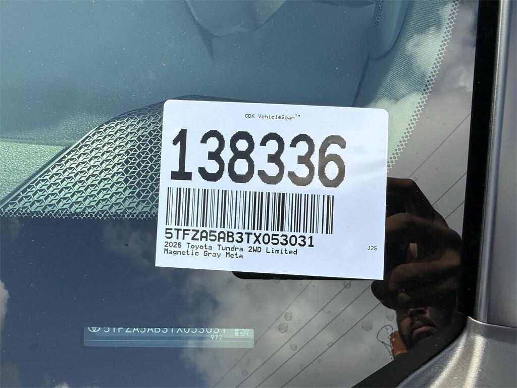 new 2026 Toyota Tundra car, priced at $61,007