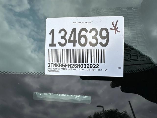 new 2025 Toyota Tacoma car, priced at $39,422