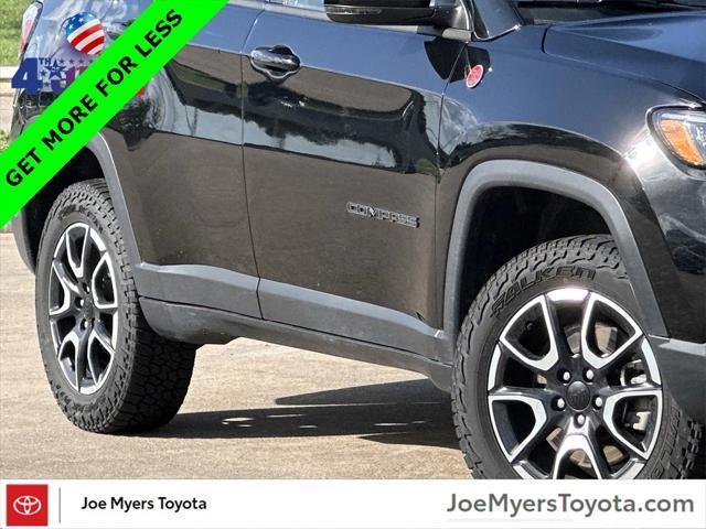 used 2024 Jeep Compass car, priced at $23,891
