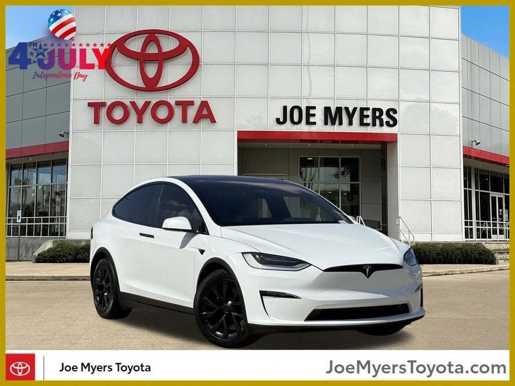 used 2022 Tesla Model X car, priced at $52,891
