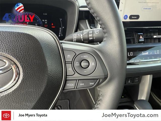 new 2025 Toyota Corolla Hybrid car, priced at $33,302