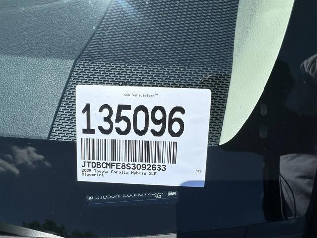 new 2025 Toyota Corolla Hybrid car, priced at $30,960