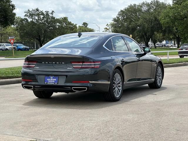 used 2024 Genesis G80 car, priced at $37,999