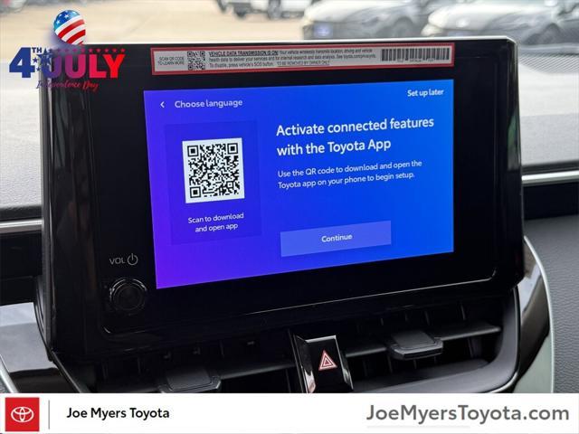 new 2025 Toyota Corolla Hybrid car, priced at $25,277
