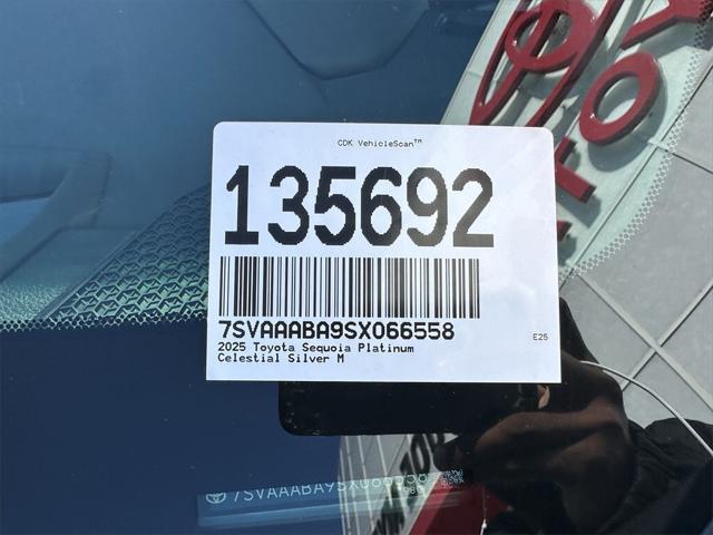 new 2025 Toyota Sequoia car, priced at $83,917