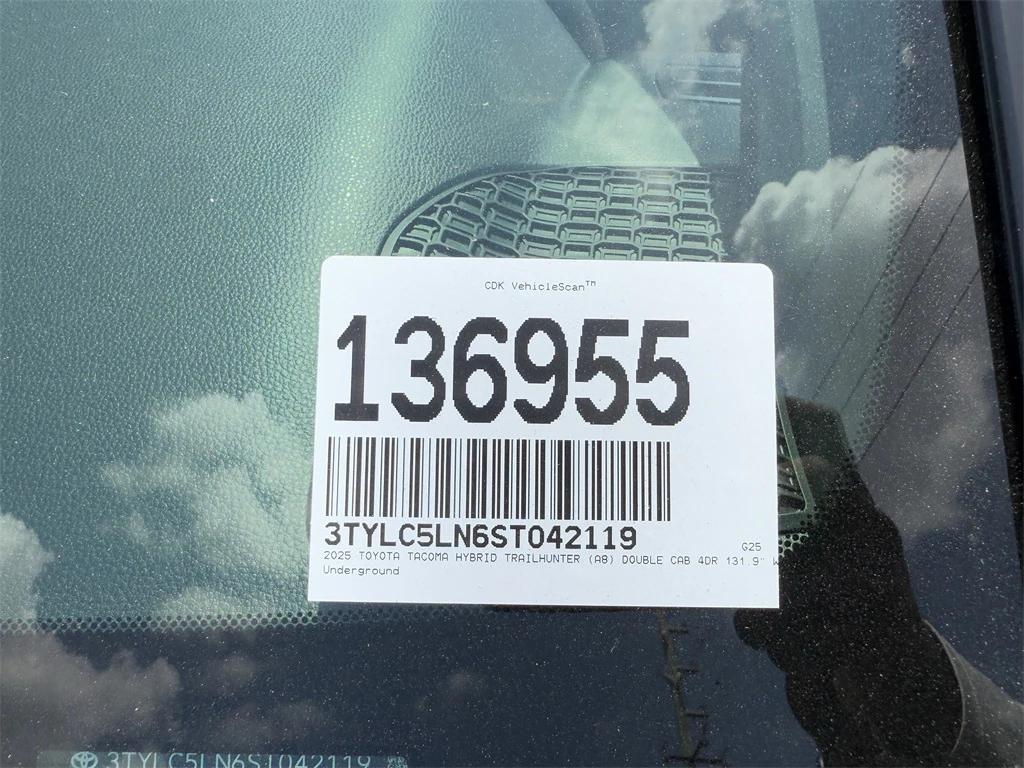 new 2025 Toyota Tacoma Hybrid car, priced at $63,297