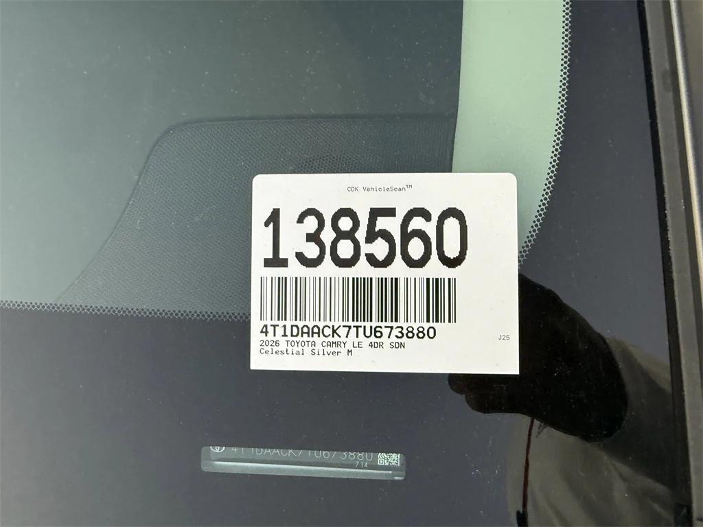 new 2026 Toyota Camry car, priced at $31,092