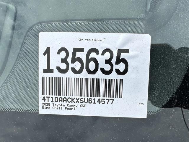 new 2025 Toyota Camry car, priced at $40,391