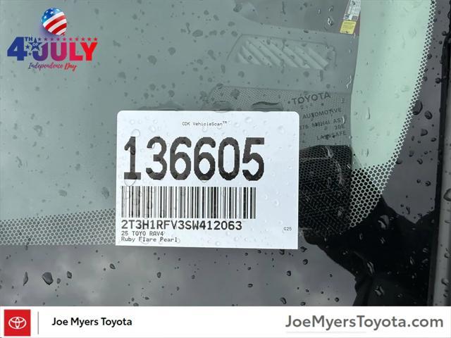 new 2025 Toyota RAV4 car, priced at $33,075