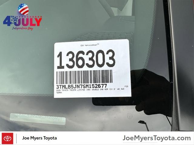 new 2025 Toyota Tacoma car, priced at $46,584