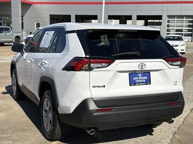 used 2024 Toyota RAV4 car, priced at $27,455