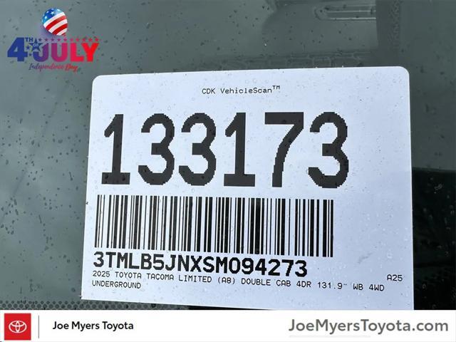new 2025 Toyota Tacoma car, priced at $53,626