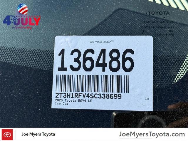 new 2025 Toyota RAV4 car, priced at $32,652