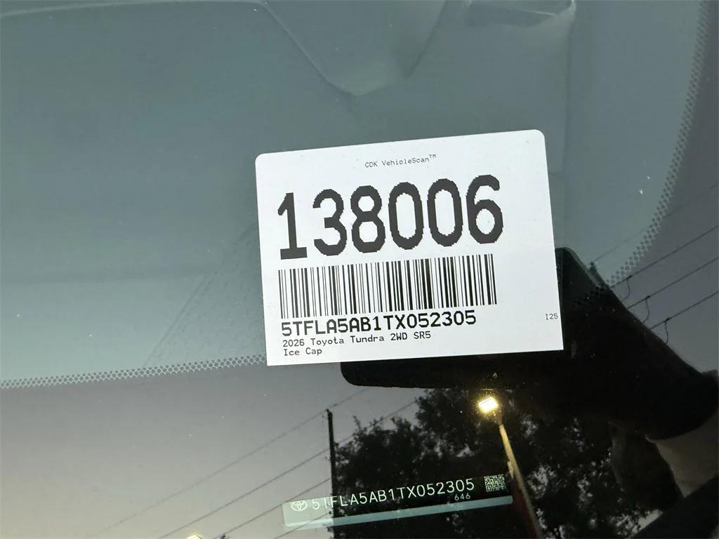 new 2026 Toyota Tundra car, priced at $53,184