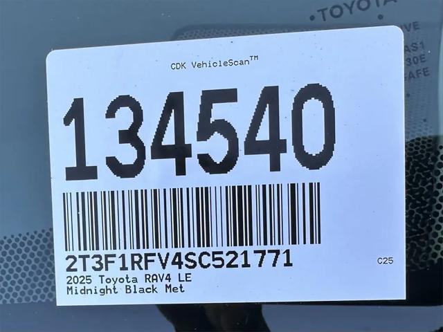new 2025 Toyota RAV4 car, priced at $33,059