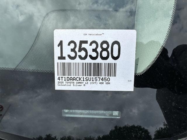 new 2025 Toyota Camry car, priced at $31,347