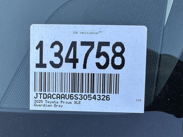 new 2025 Toyota Prius car, priced at $35,077