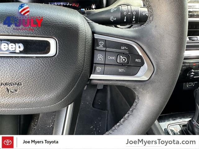 used 2023 Jeep Compass car, priced at $23,491