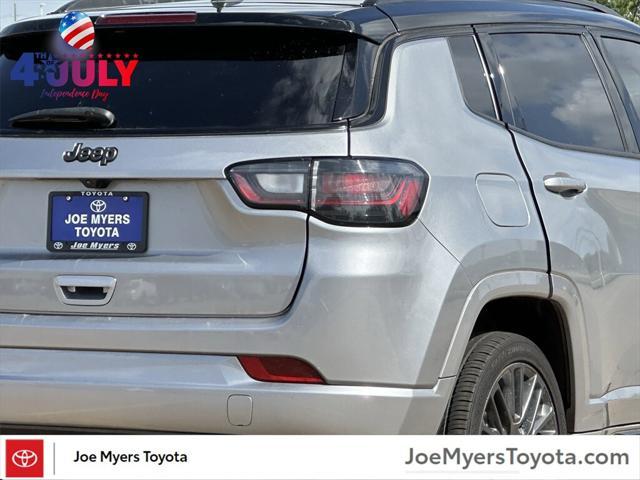 used 2023 Jeep Compass car, priced at $23,491