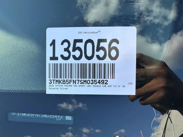 new 2025 Toyota Tacoma car, priced at $43,038