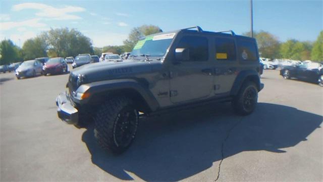 used 2021 Jeep Wrangler car, priced at $32,200