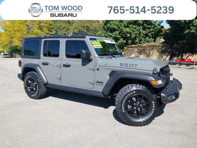 used 2021 Jeep Wrangler car, priced at $32,200